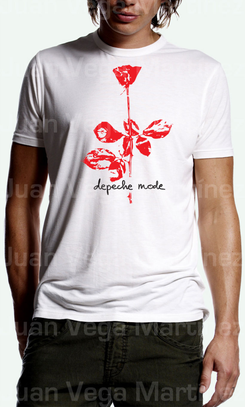 Camisetas de Música diseños minimalistas 184