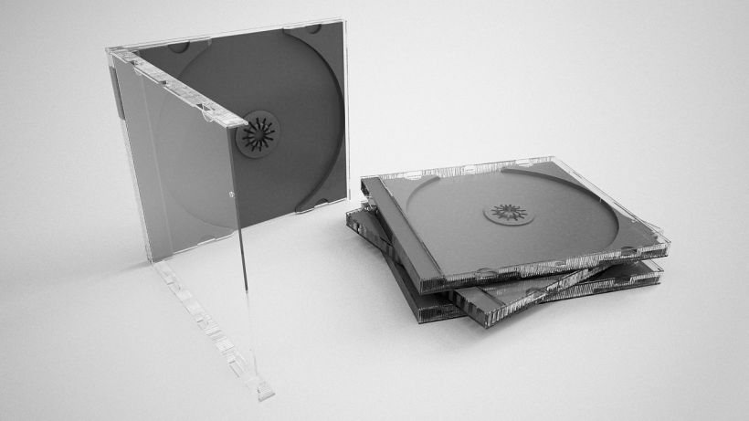 3D Caja CD 2