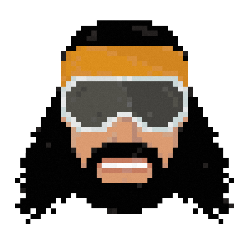 Wrestling Superstars pixel-portraits 3