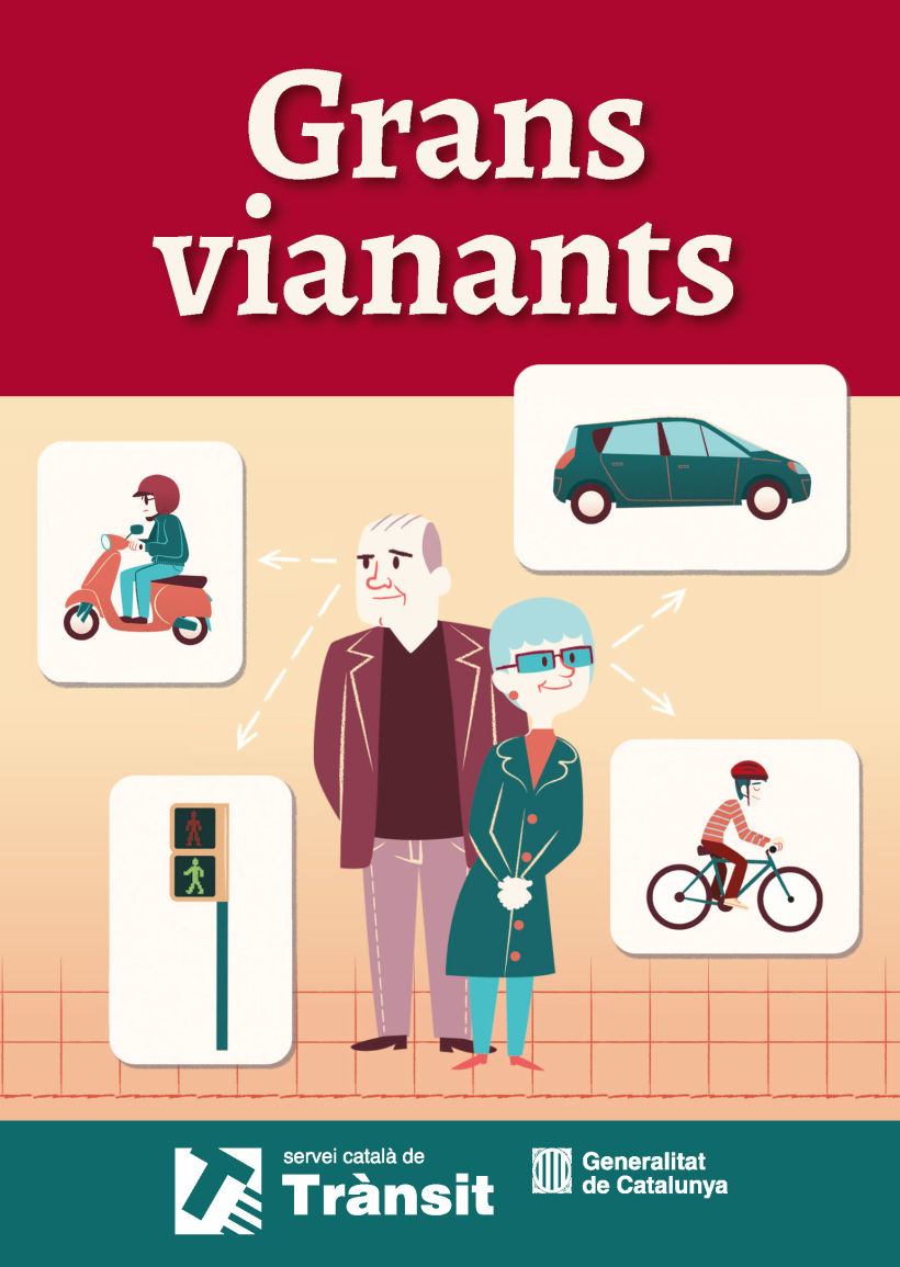 EDITORIAL - Libreto Grans Vianants (proyecto gráfico, concepto de las ilustraciones y maquetación) 1