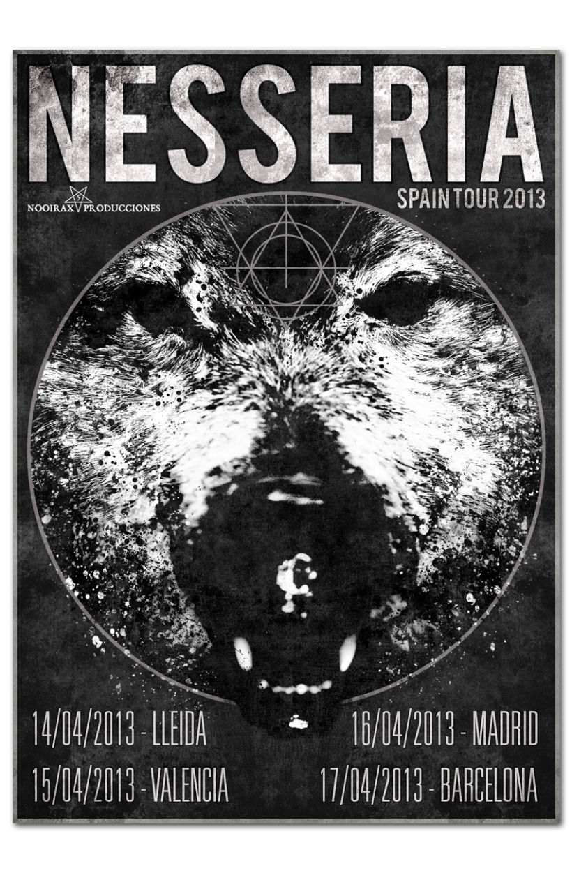 NESSERIA | tour poster 1