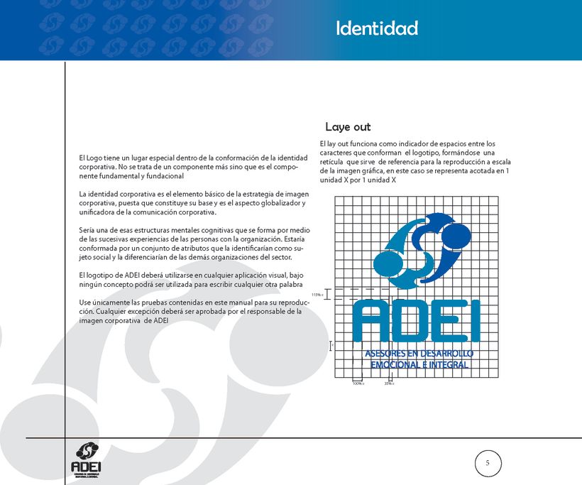 Identidad Corporativa ADEI 4
