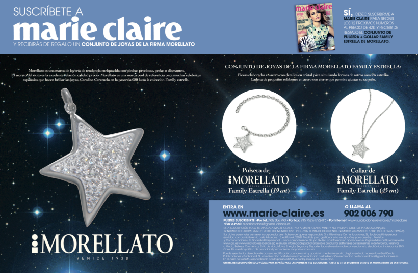 Páginas de Marie Claire, cartones y alarmas 4