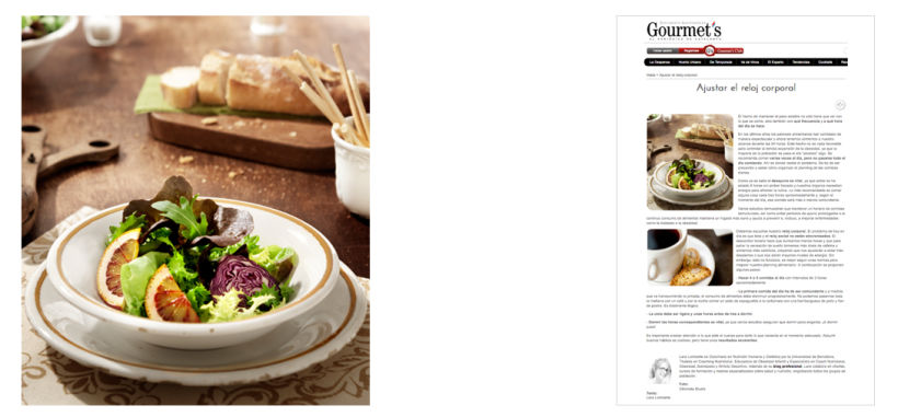 Gourmet's. El Periódico. Fotografias para el suplemento online. Photography for the newspaper online supplement.  2