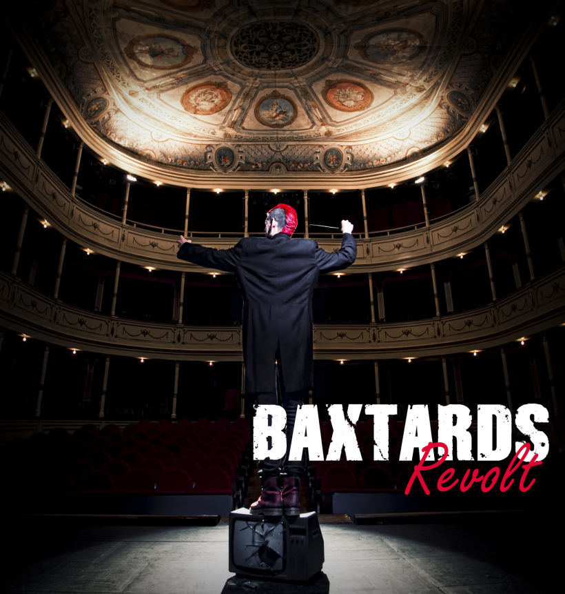 Promoción disco BaXtards, maquetación disco Revolt  4