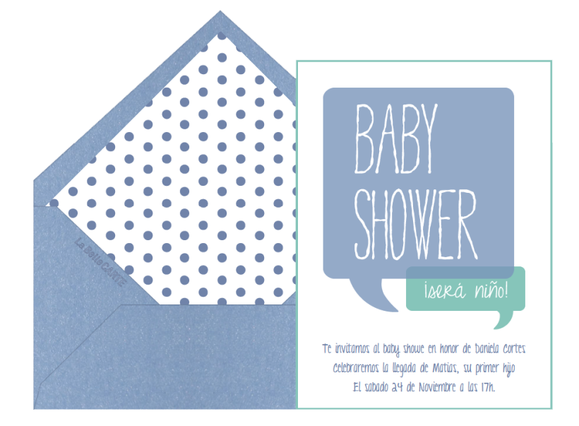 Invitaciones de Baby Shower 12