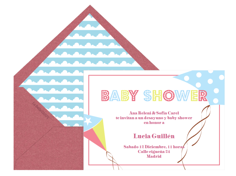 Invitaciones de Baby Shower 11