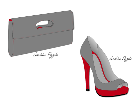 Drawings - shoes and accessories 7