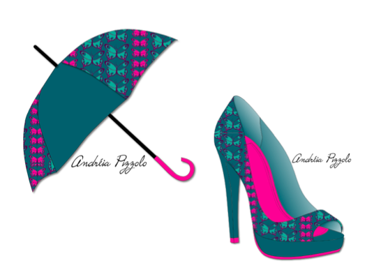 Drawings - shoes and accessories 4
