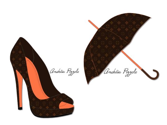 Drawings - shoes and accessories 3