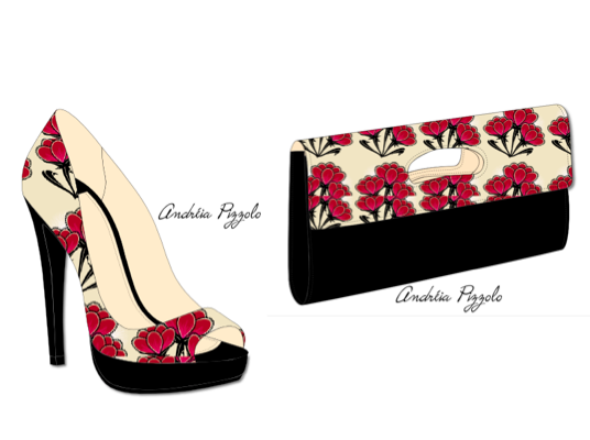 Drawings - shoes and accessories 1