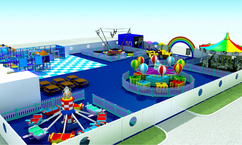 Parque de diversões Polvo \ Octopus Amusement Park - Marina de Vilamoura 2