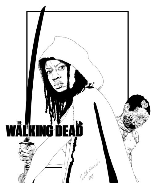 The Walking Dead Michonne 2