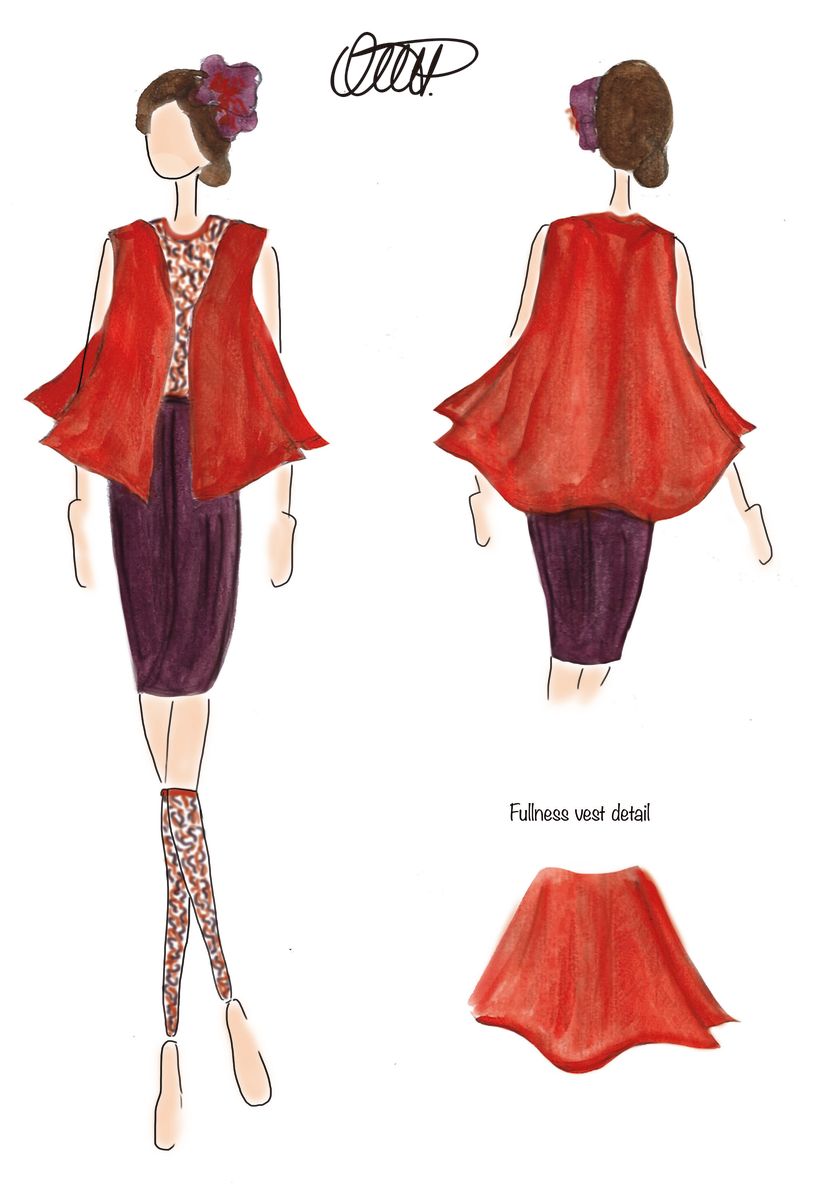 Ilustración de moda 9