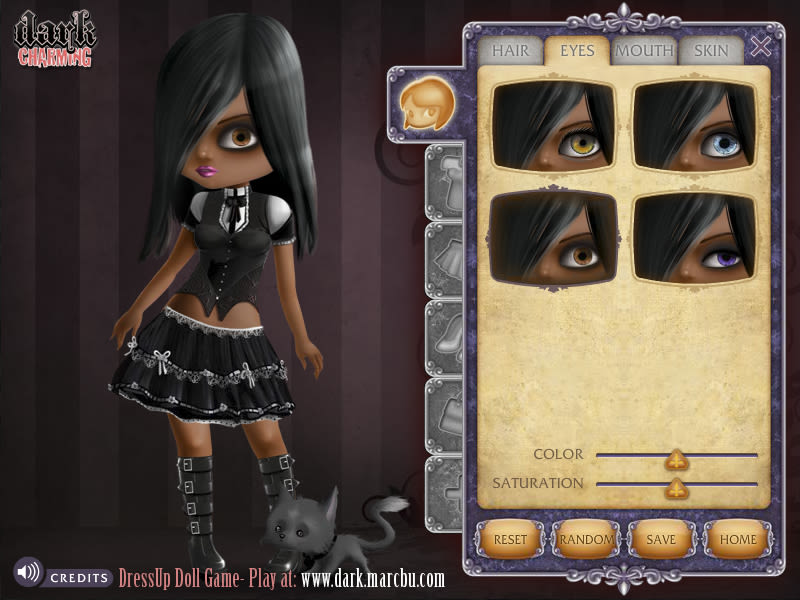 Dark Charming DressUp doll game 5