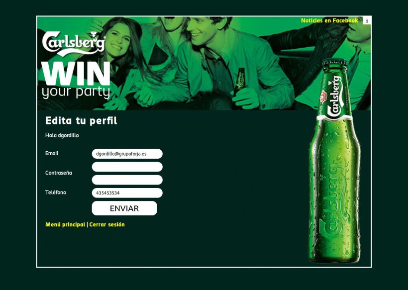 Carlsberg Win Your Party 2012 8