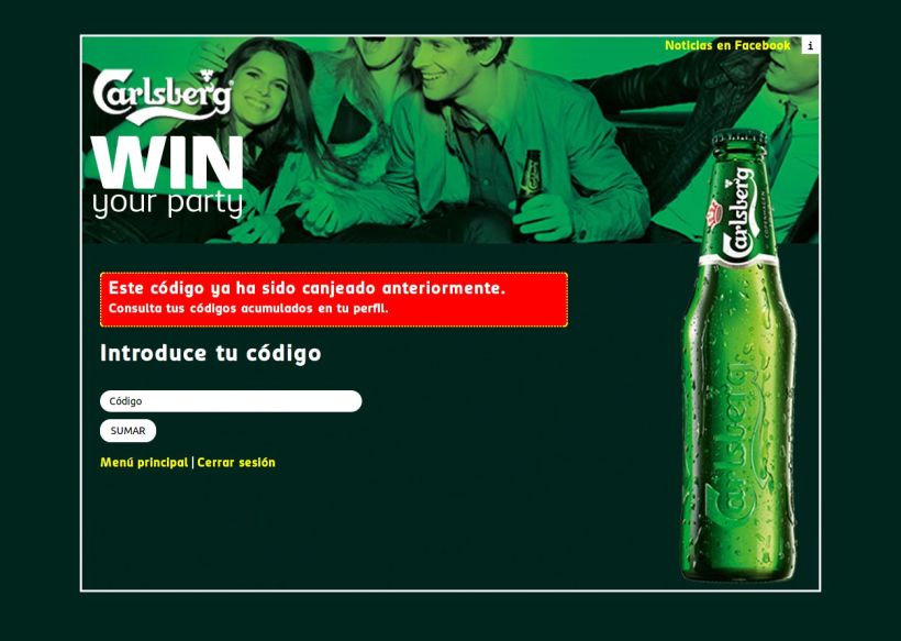 Carlsberg Win Your Party 2012 6