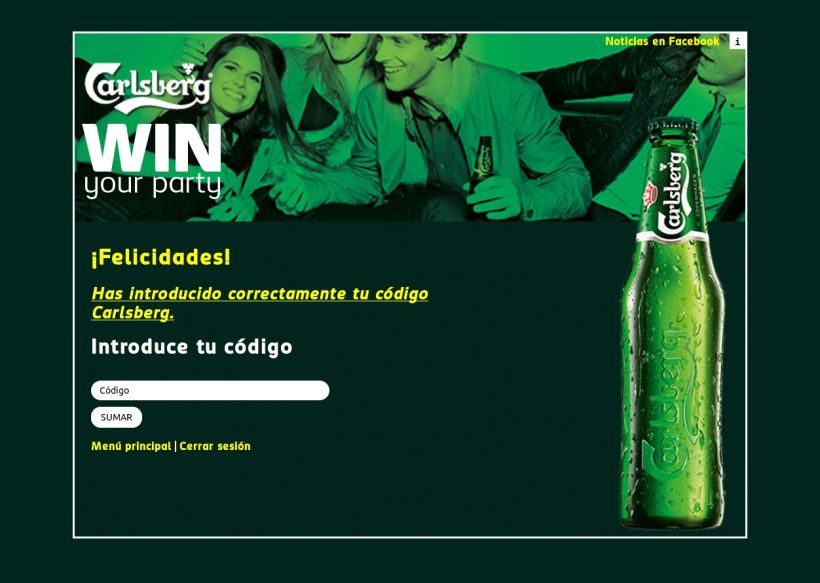 Carlsberg Win Your Party 2012 5