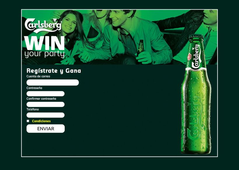 Carlsberg Win Your Party 2012 3