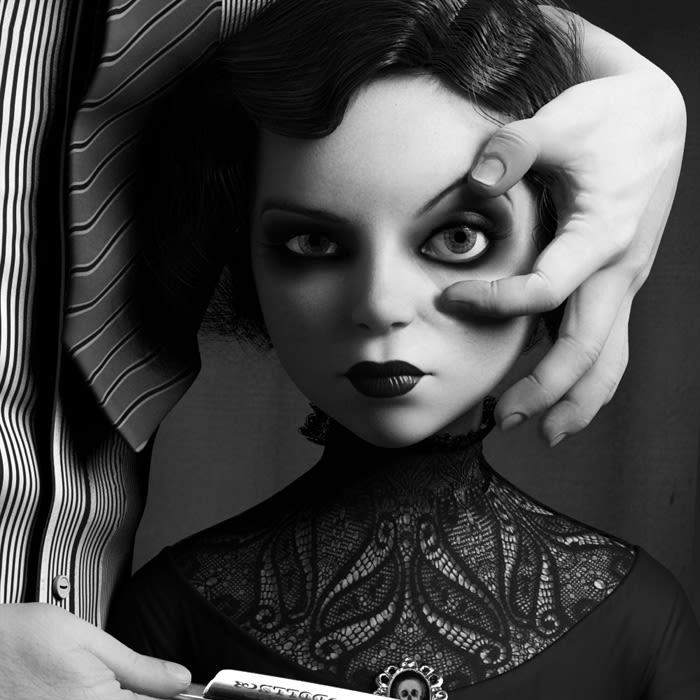 The Bride in "A Chien Andalou" (Tribute) 3