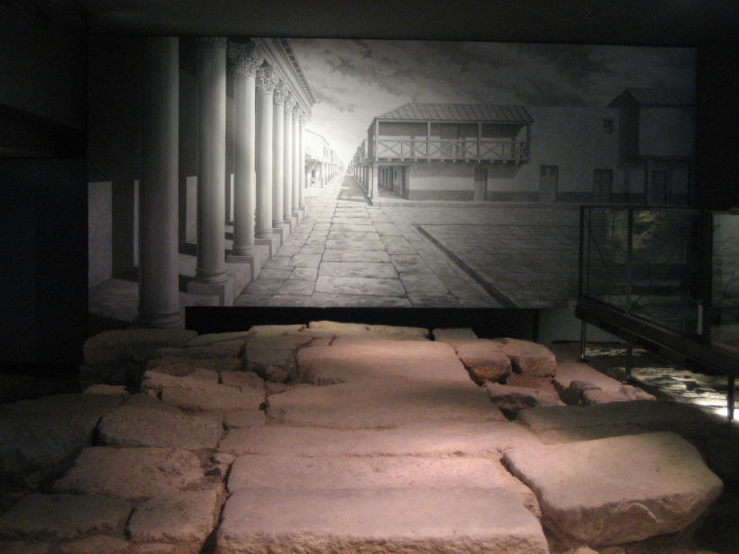 Murales para el Centro Arqueológico de la Almoina. Valencia. 4