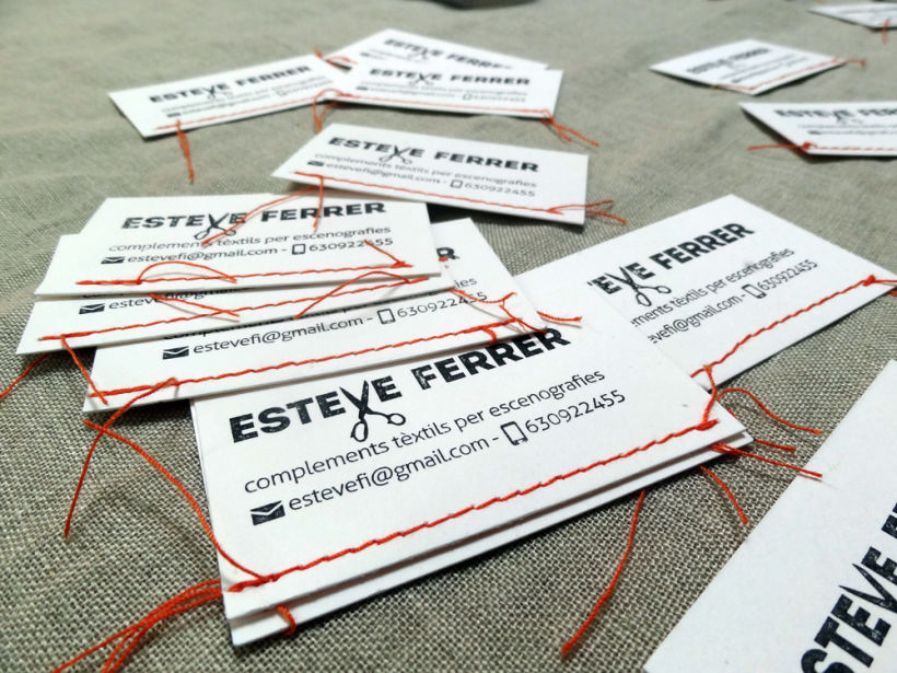 Esteve Ferrer // Complements tèxtils per escenografies 1