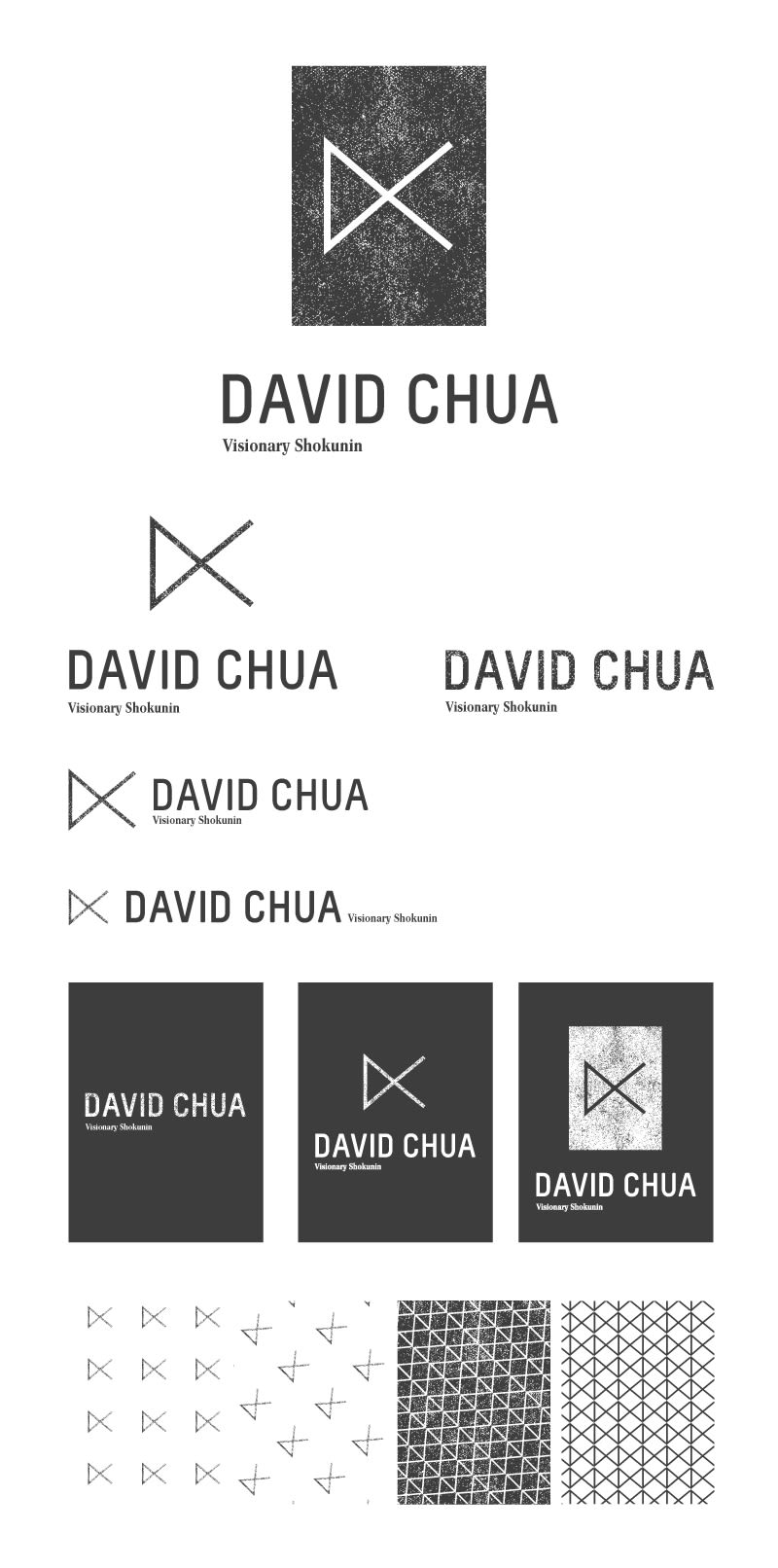 Propuesta de logo // David Chua – Visionary Shokunin 2