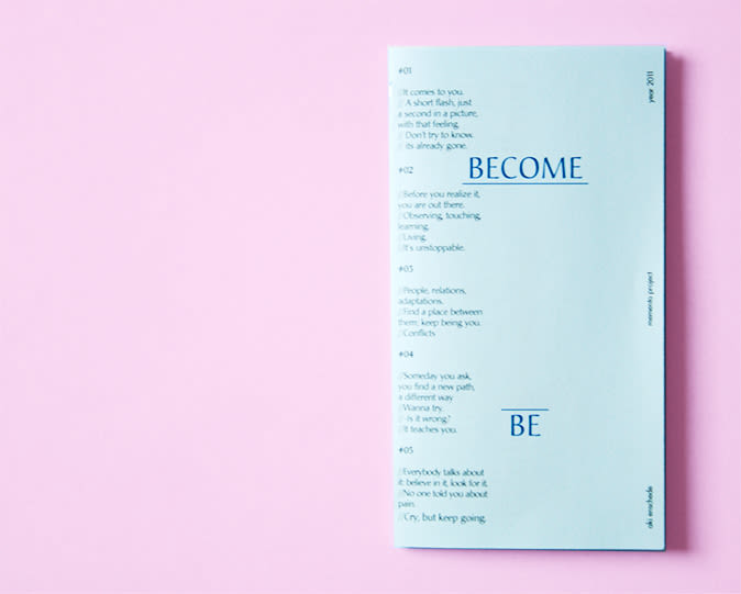 Become. Memento project (Art book). 3