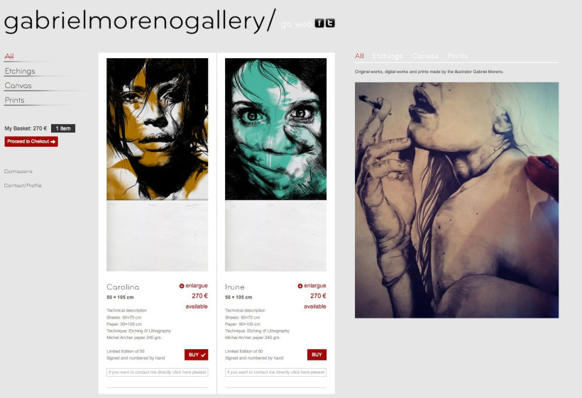 Gabriel Moreno Gallery - Tienda online 3
