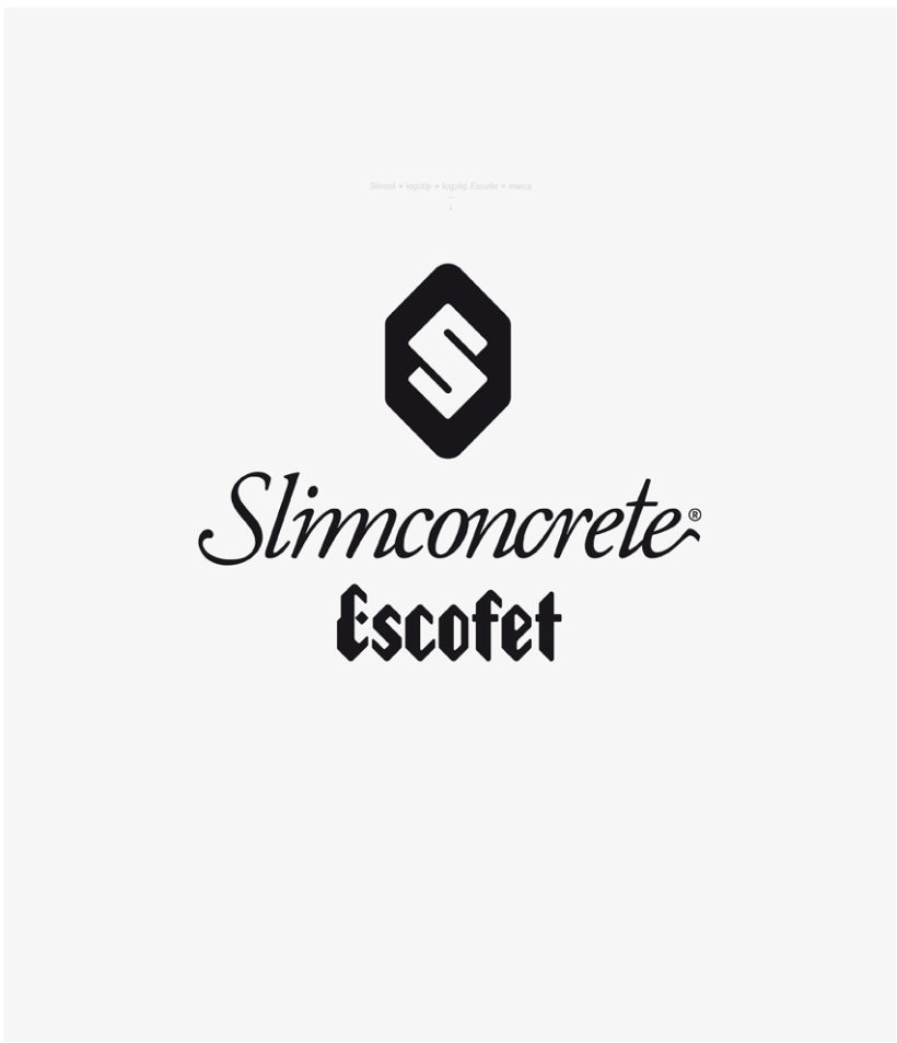 Identidad Slimconcrete by Escofet 5