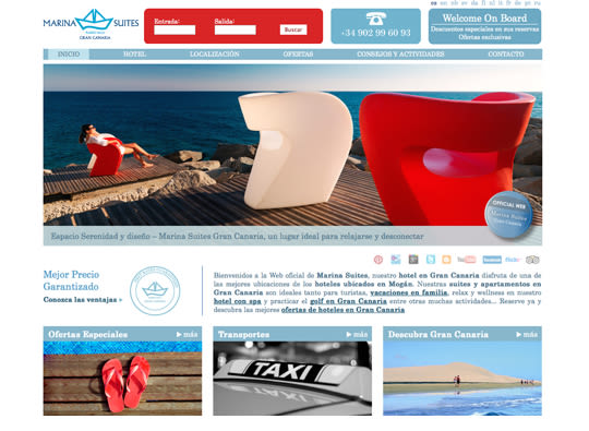 Web Hotel Marina Suites Gran Canaria 1