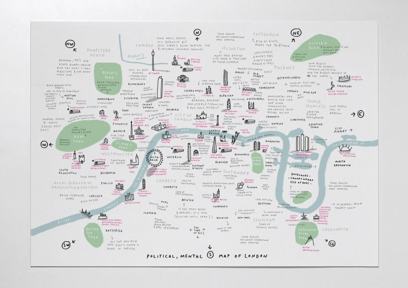 Mental Map of London 1