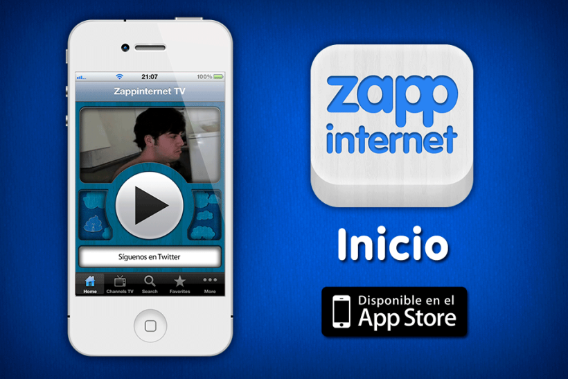 Zappinternet iOS App 1