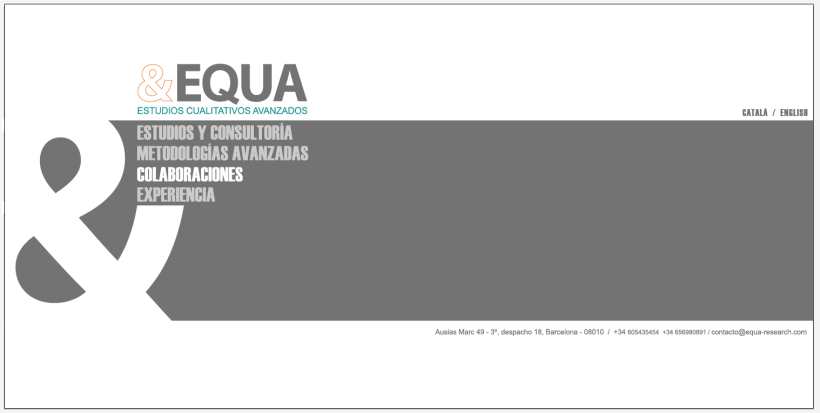 Diseño Imagen + Web EQUA 7