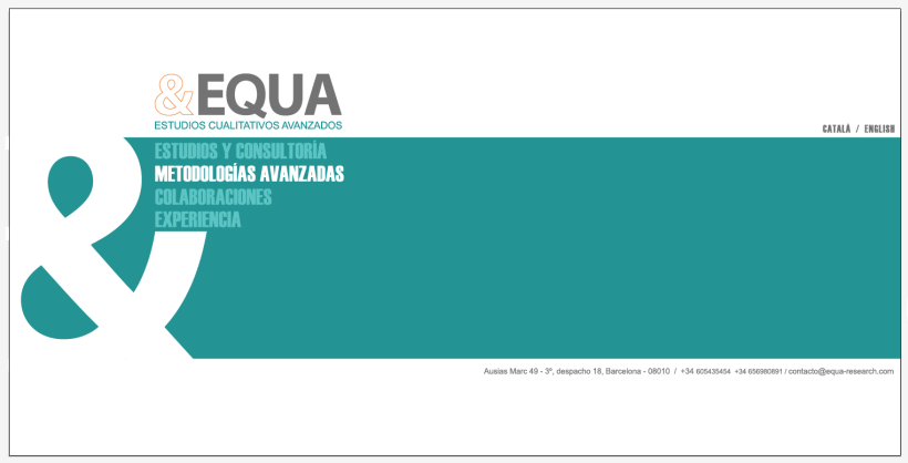 Diseño Imagen + Web EQUA 4
