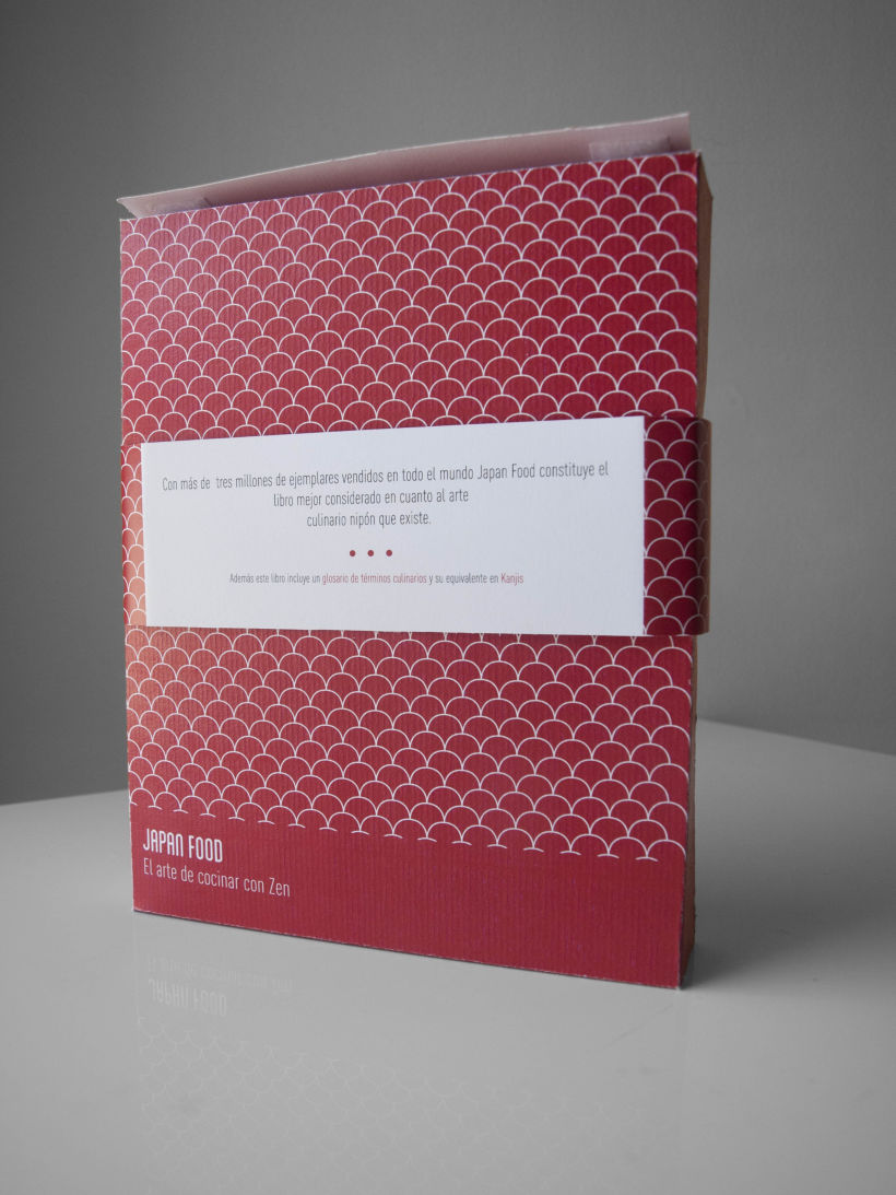 Diseño cubiertas y packaging: Libro de cocina japonesa 2