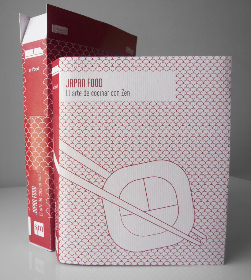 Diseño cubiertas y packaging: Libro de cocina japonesa 3