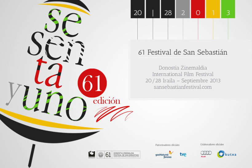 Cartel de Festival Internacional de Cine de San Sebastián 2013 4