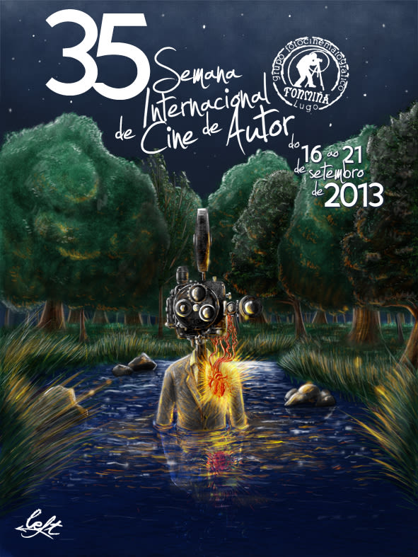 Cartel 35 Semana Internacional de Cine de Autor (Fonmiña) 1