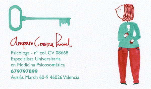Amparo Cervera (business card) 1