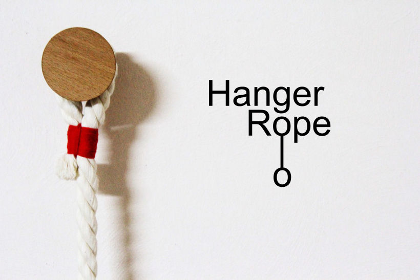 Hanger Rope - Perchero de pared 1