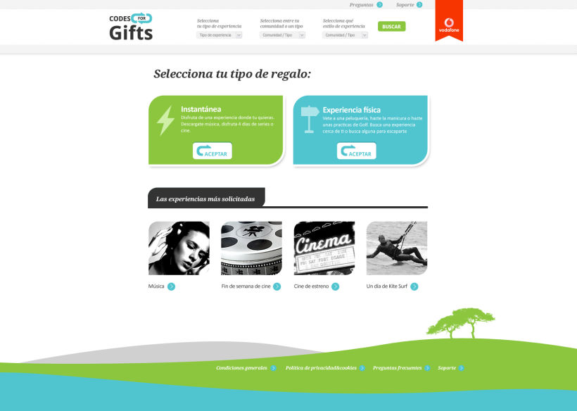 Codes for Gifts - Identidad y Web 4