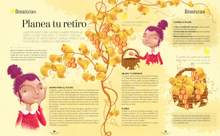 Ilustraciones Revista BBmundo Abril 4