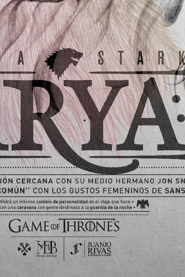 Arya Stark illustration (G.O.T) vol.2 7