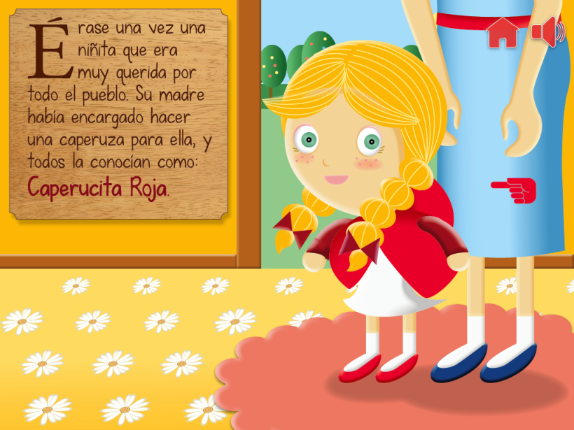 Cuento infantil interactivo "Caperucita Roja" 6