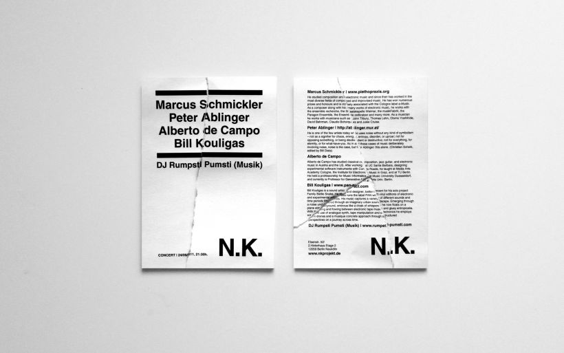 NK FLYERS | PAPER SERIES 3
