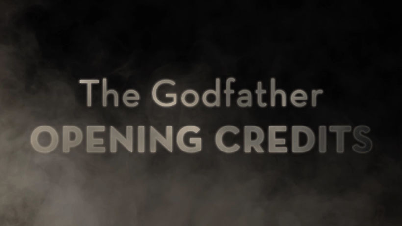 Trailer The Godfather Opening Credits 6