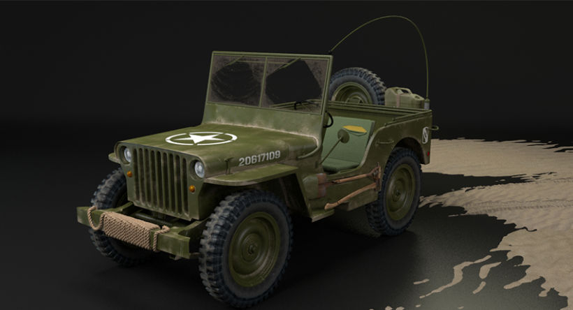 Willys MB US Army Jeep 3