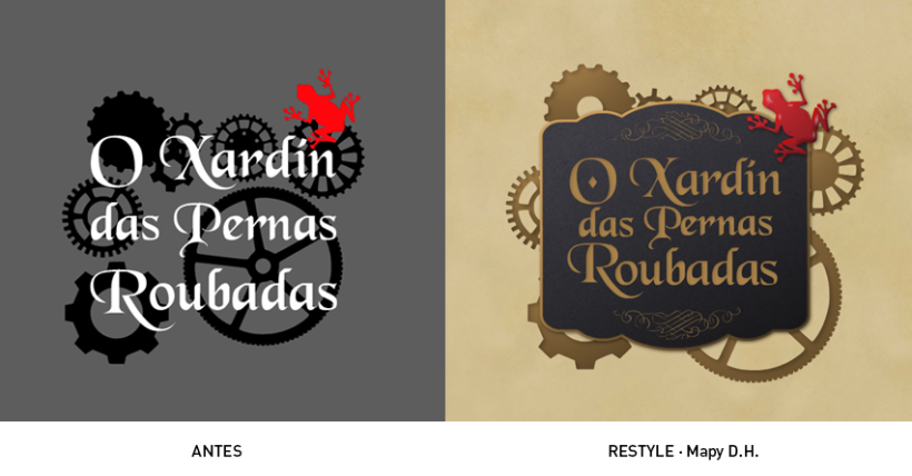 O XARDÍN · Restyle Logo & Web 1