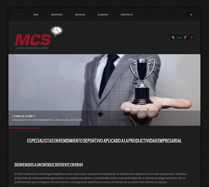 MCS - web design - 2